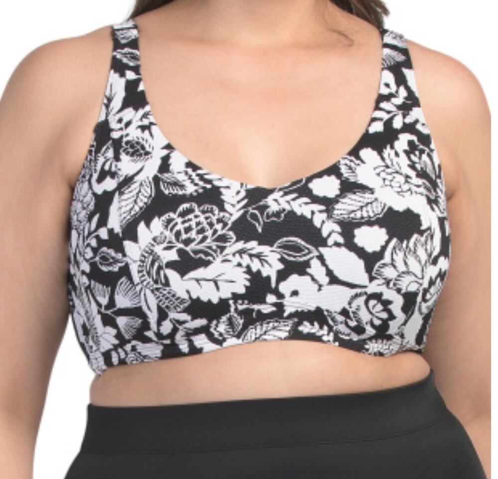 ARTeSANDS SZ 12 Cantata Forte Raphael Bikini Swim Top E-F Cup Wired Convertible